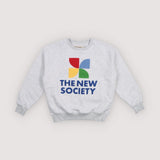 TNS Logo Sweatshirt Light Grey Melange