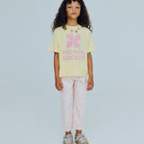 Smiley Denim Pant Smiley Print