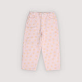 Smiley Denim Pant Smiley Print