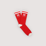 TNS Logo Sock Tulip Red