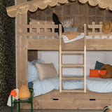 Stapelbed huisje Lou