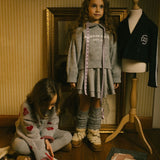 Sadie Skirt - Pied de Poule van Charlie Petite | Kids Conceptstore Le Fanfare