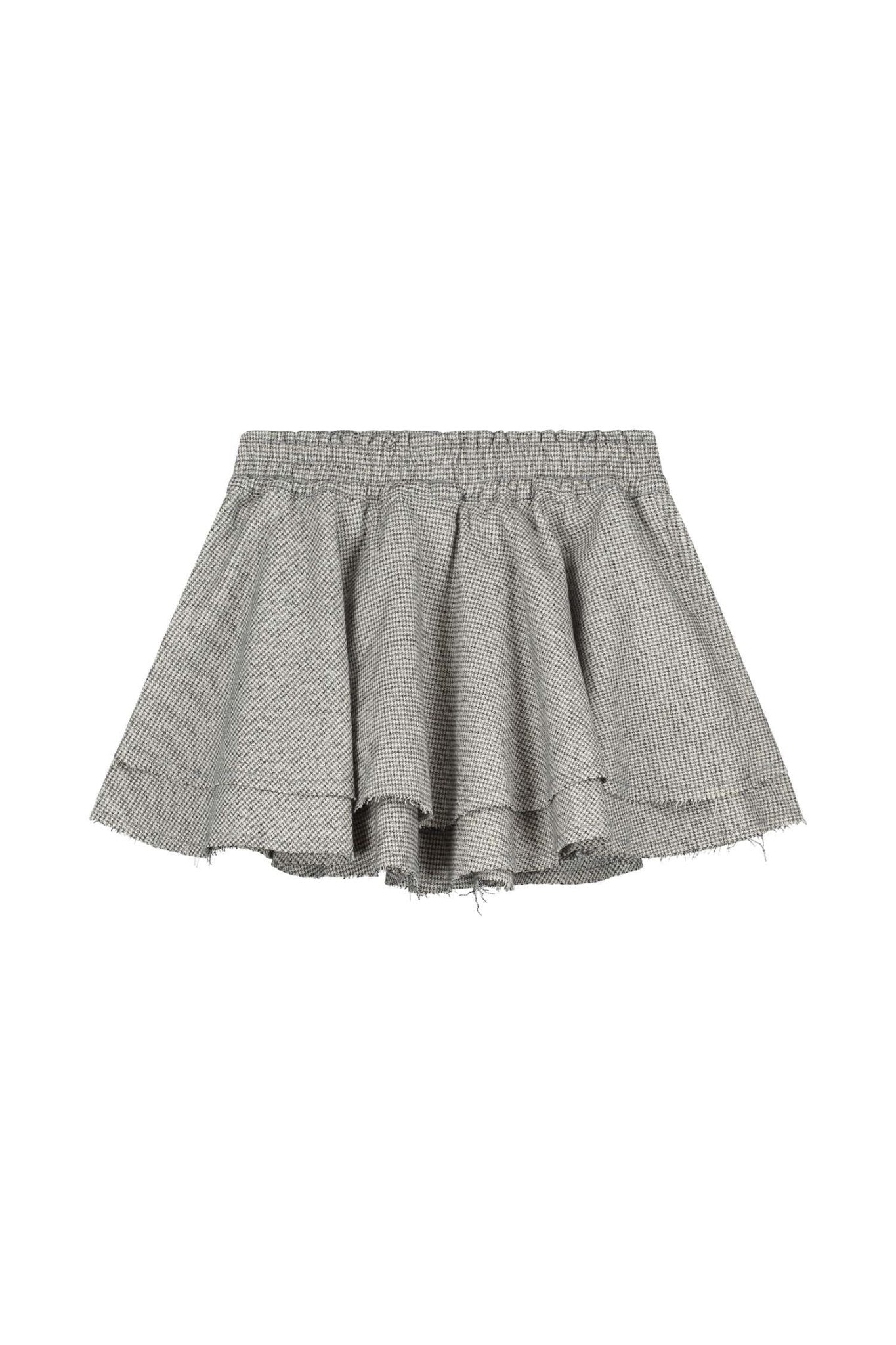 Sadie Skirt - Pied de Poule van Charlie Petite | Kids Conceptstore Le Fanfare