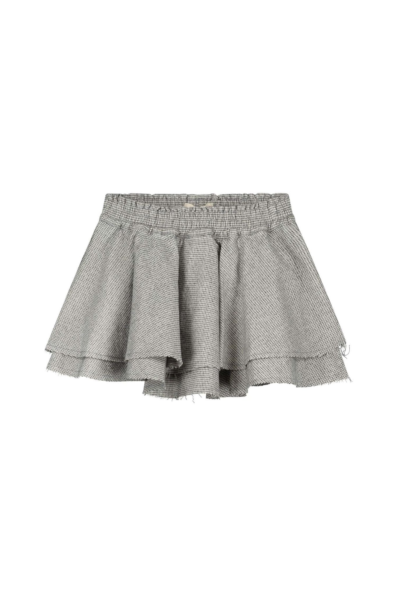 Sadie Skirt - Pied de Poule van Charlie Petite | Kids Conceptstore Le Fanfare