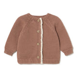 Salma knitted cardigan - bloom van Li&me | Kids Conceptstore Le Fanfare