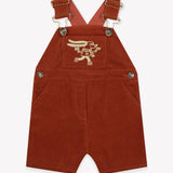 Salopette pica - Chestnut van BONTON | Kids Conceptstore Le Fanfare