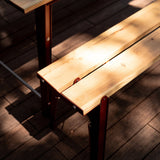 Salut Beerset - Bench - Oxide Red van Weltevree | Kids Conceptstore Le Fanfare