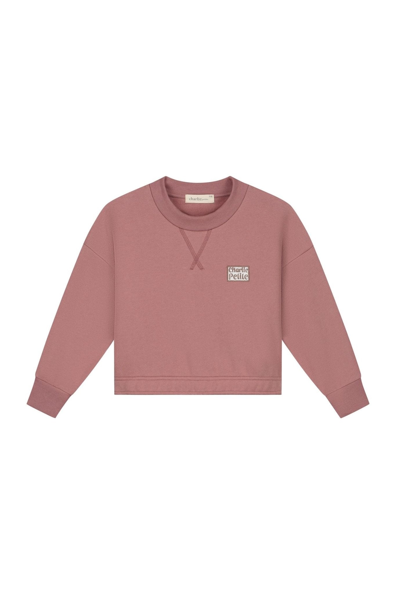 Sara Sweater - Pink van Charlie Petite | Kids Conceptstore Le Fanfare