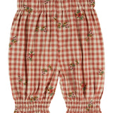 Sarouel vichy - Vichy broderie van Emile et Ida | Kids Conceptstore Le Fanfare