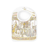 Satin bib - Carousel Pink van Atelier Choux | Kids Conceptstore Le Fanfare