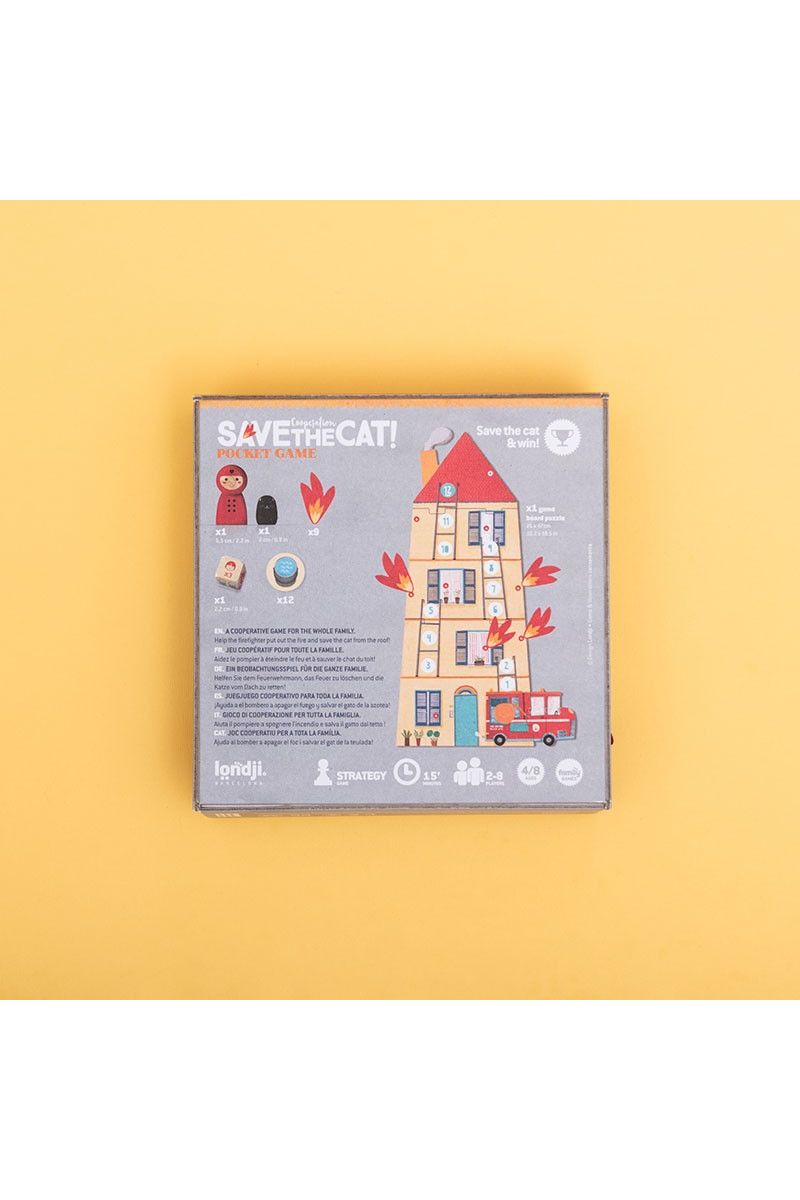 Save the cat - pocket van Londji | Kids Conceptstore Le Fanfare