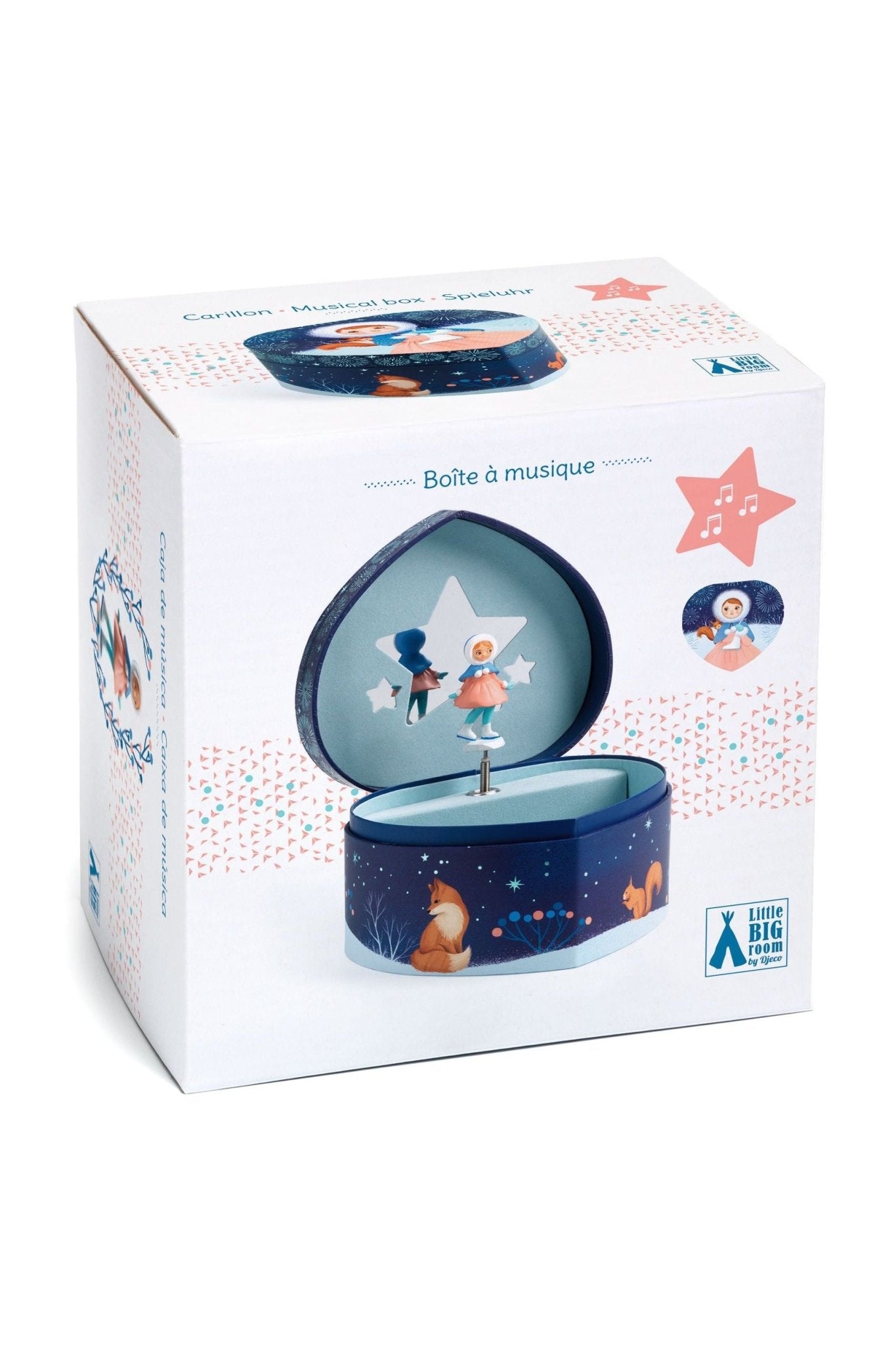 Schaatser - sieradendoosje van Djeco | Kids Conceptstore Le Fanfare