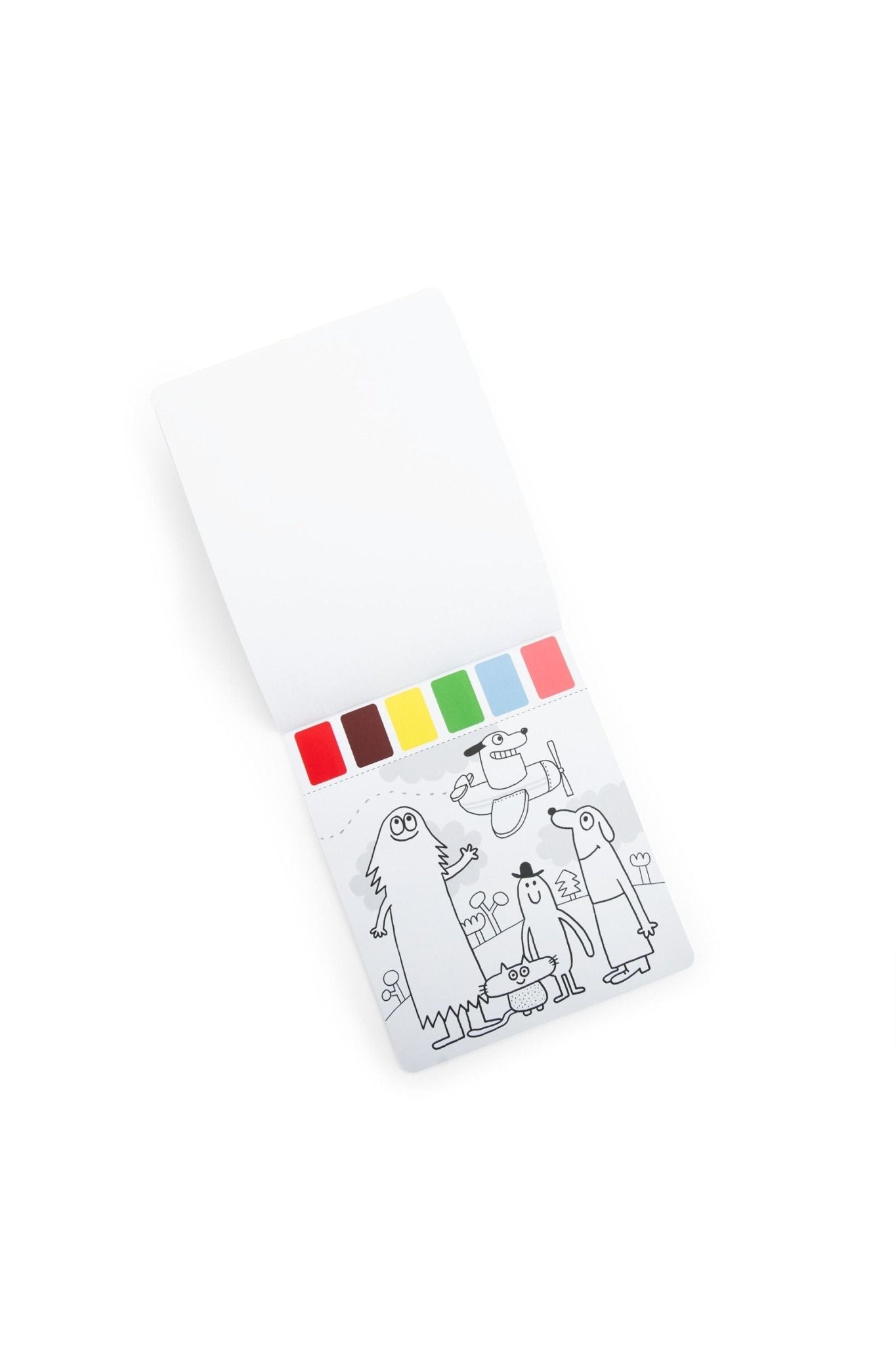 Schilderen met magisch palet - Les Schmouks van Moulin Roty | Kids Conceptstore Le Fanfare
