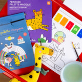 Schilderen met magisch palet - Les Schmouks van Moulin Roty | Kids Conceptstore Le Fanfare