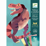 Schilderijtjes Metalisseren Jurassic van Djeco | Kids Conceptstore Le Fanfare
