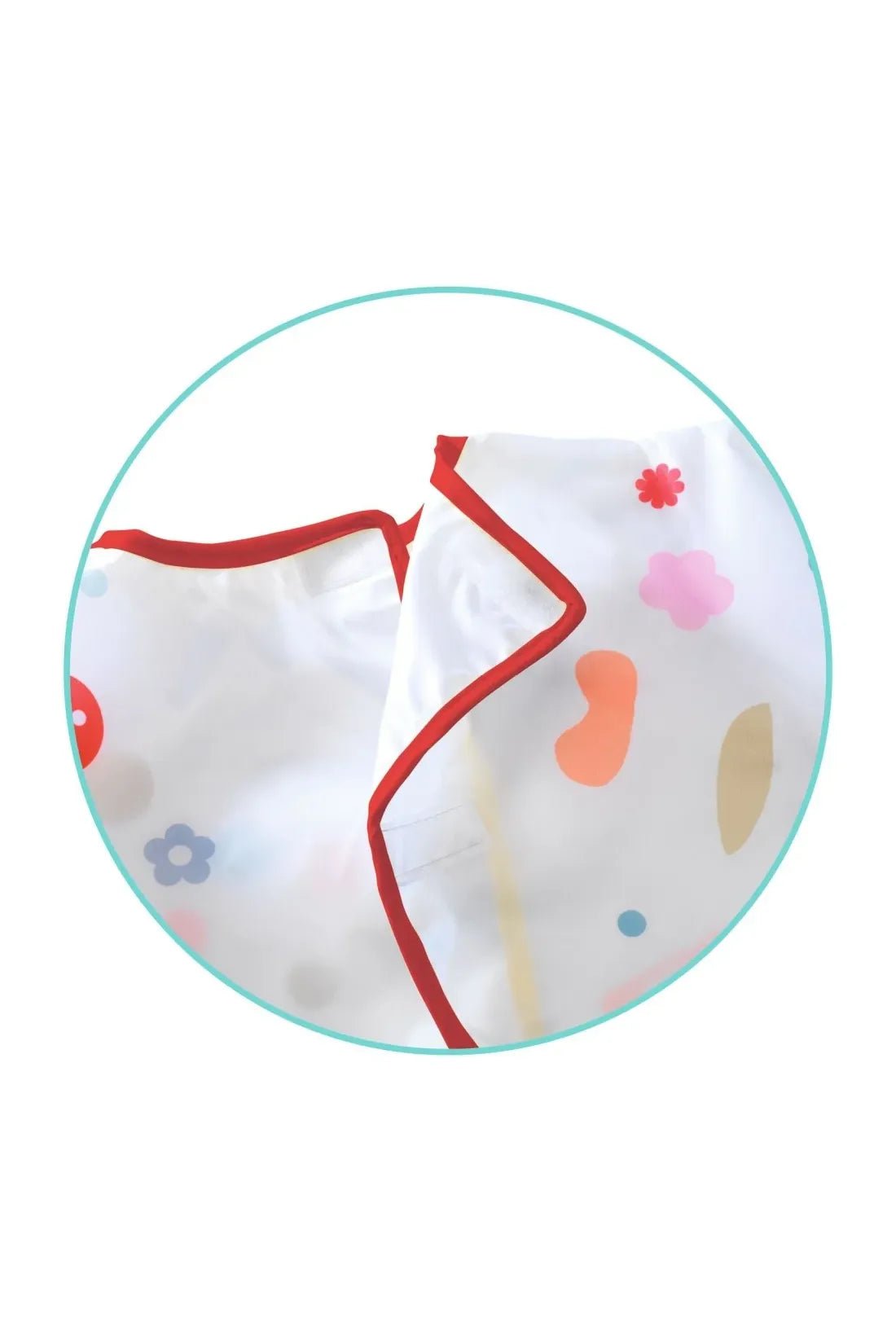 Schort met zak - Stickers & potloden van Djeco | Kids Conceptstore Le Fanfare