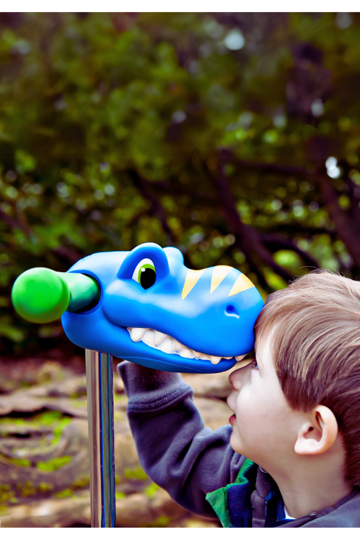 Scootaheadz Dino Blue van Micro Step | Kids Conceptstore Le Fanfare