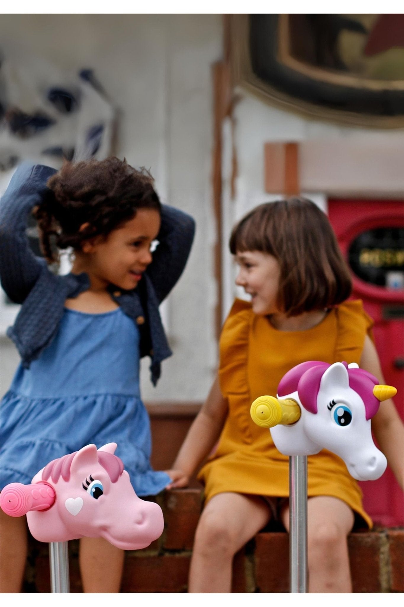 Scootaheadz Unicorn Wit van Micro Step | Kids Conceptstore Le Fanfare