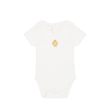 Scott Bodysuit - Duckling - Off White van Donsje Amsterdam | Kids Conceptstore Le Fanfare