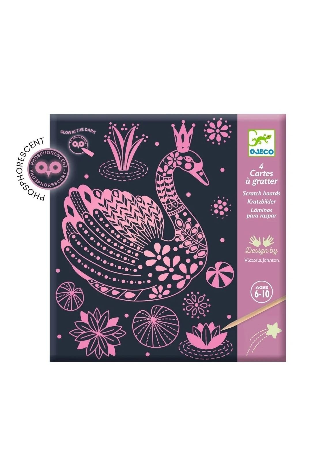 Scratch boards - Wonderful world van Djeco | Kids Conceptstore Le Fanfare