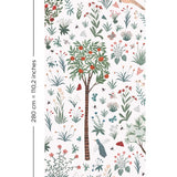 Behang Millefleurs Mural Spring