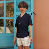 UV Camp Shirt Navy Blue