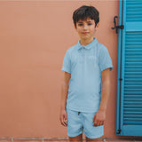 UV Polo Shirt Clearwater Blue