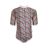 UV Swimsuit Ruffle Valencia
