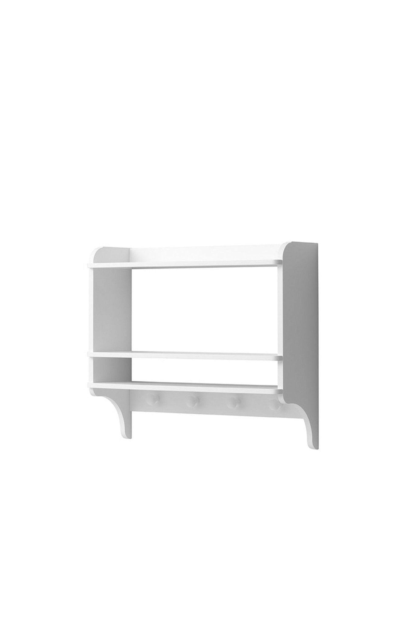 Seaside Bookshelf with hooks van Oliver Furniture | Kids Conceptstore Le Fanfare