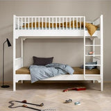 Seaside Classic bunk bed 90x200 cm w. slant ladder van Oliver Furniture | Kids Conceptstore Le Fanfare