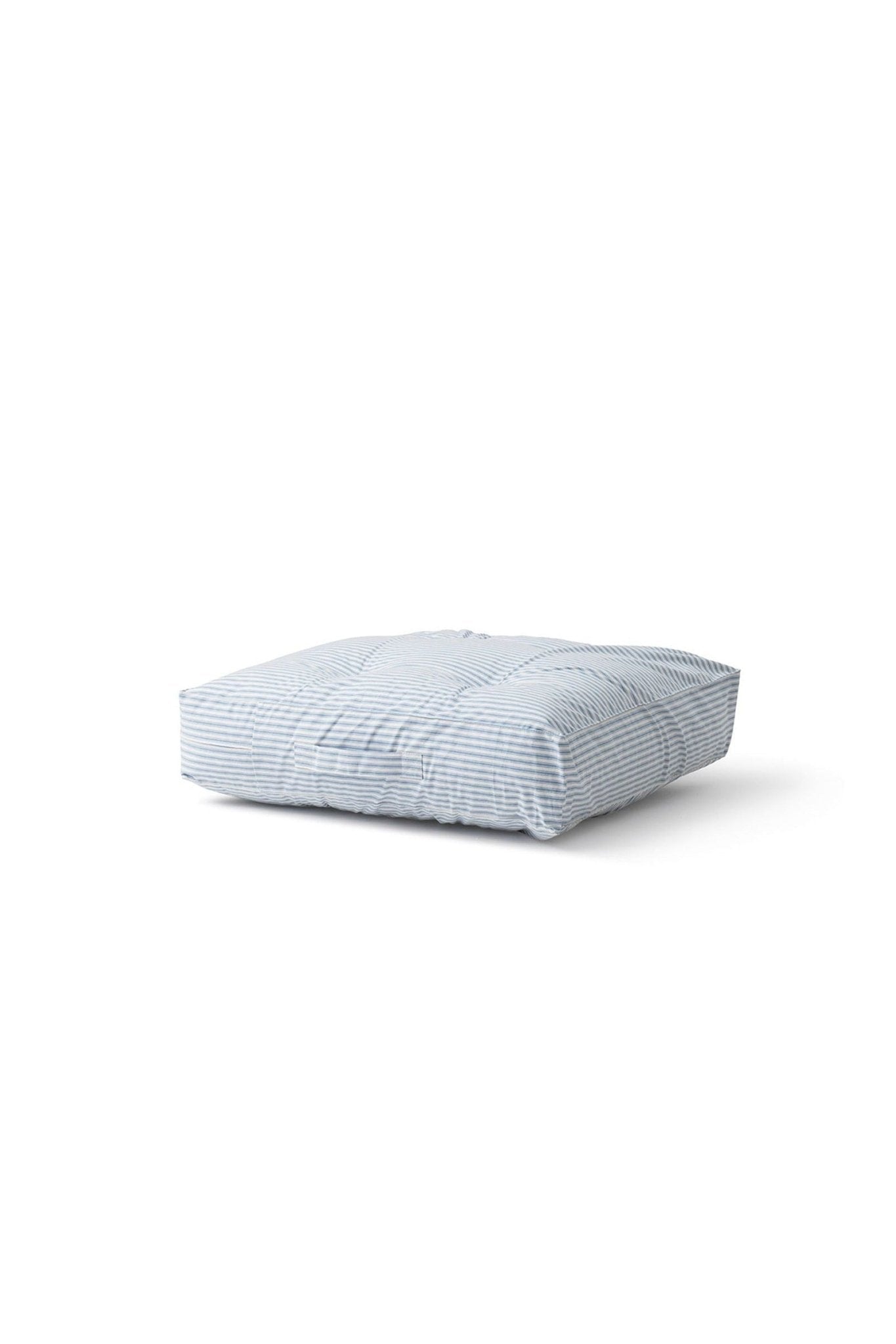 Seaside Classic floor cushion, blue striped van Oliver Furniture | Kids Conceptstore Le Fanfare