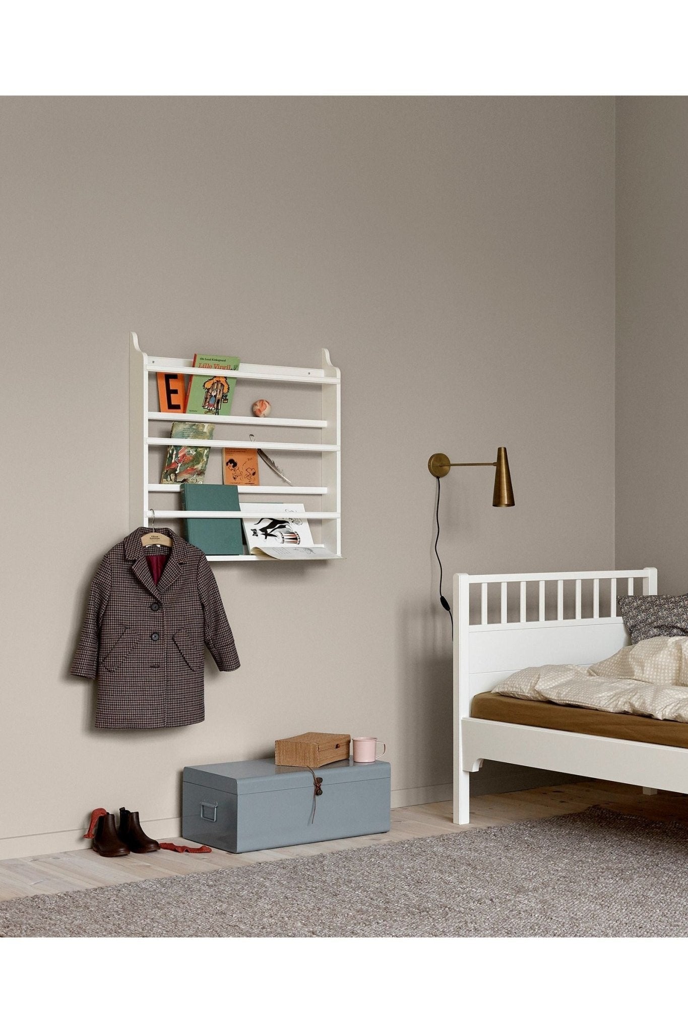 Seaside Plate rack, white van Oliver Furniture | Kids Conceptstore Le Fanfare