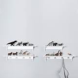Seaside shelf with hooks, 90cm van Oliver Furniture | Kids Conceptstore Le Fanfare
