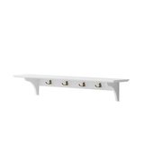 Seaside shelf with hooks, 90cm van Oliver Furniture | Kids Conceptstore Le Fanfare