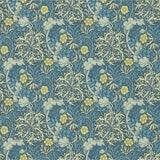 Seaweed Wallpaper - Ink/Woad van Morris & Co | Kids Conceptstore Le Fanfare