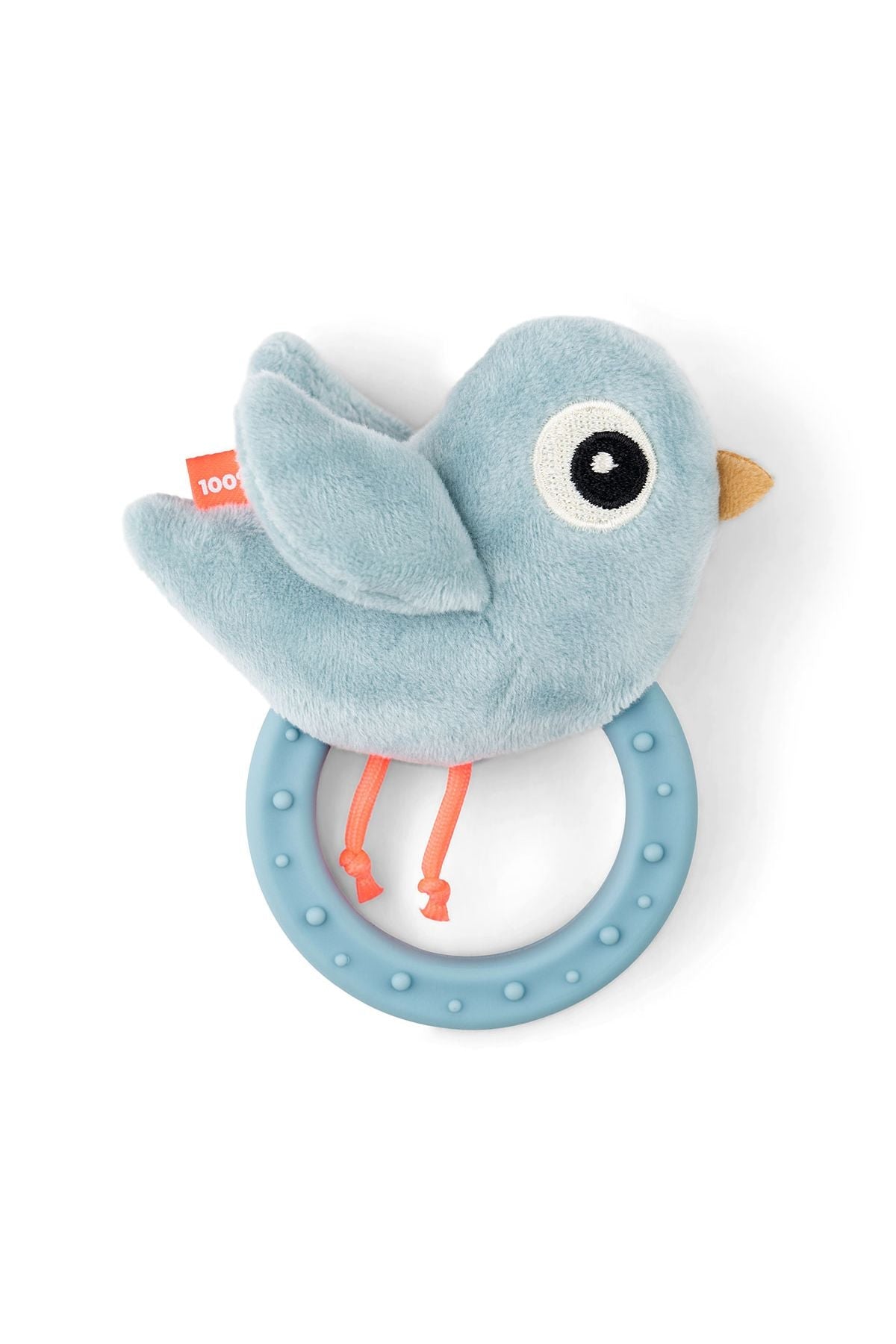 Sensory rattle w/teether | Birdee - Blue van Done by Deer | Kids Conceptstore Le Fanfare