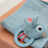 Sensory rattle w/teether | Birdee - Blue van Done by Deer | Kids Conceptstore Le Fanfare