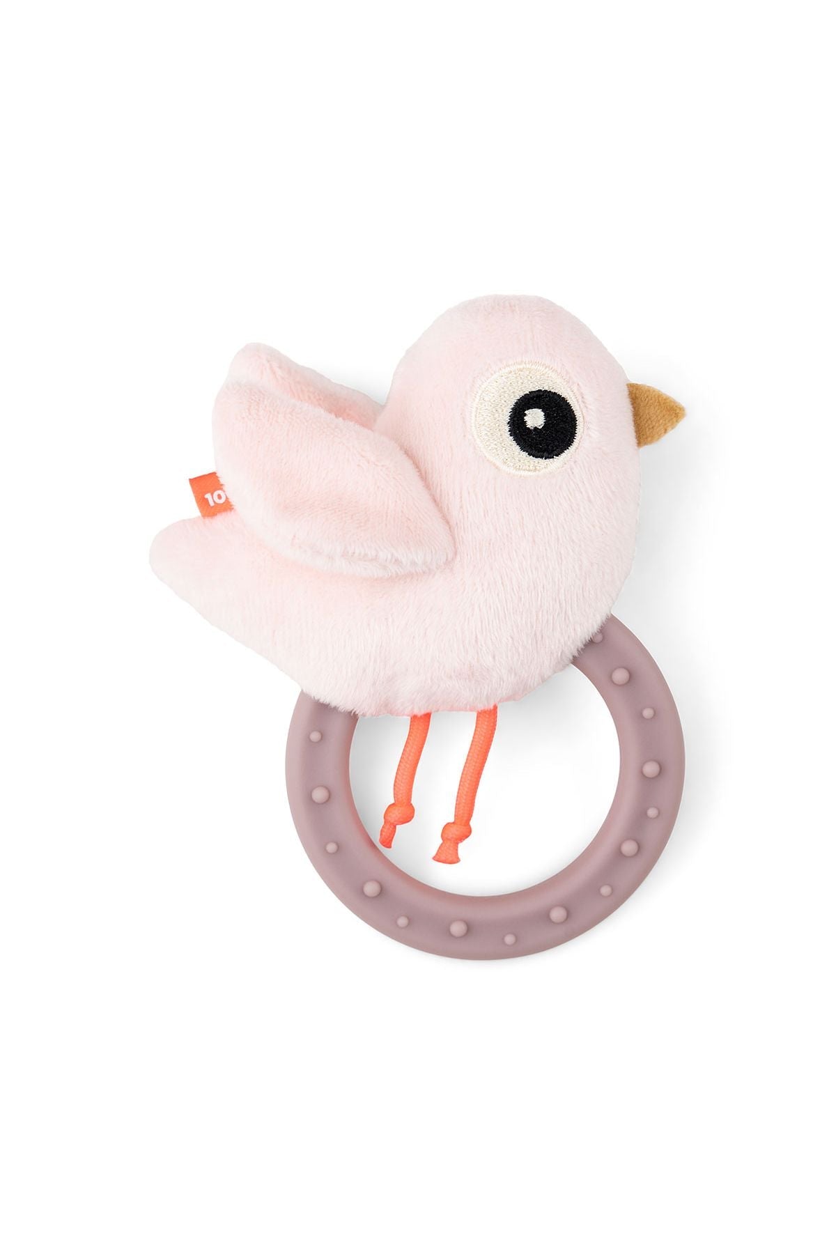 Sensory rattle w/teether | Birdee - Powder van Done by Deer | Kids Conceptstore Le Fanfare