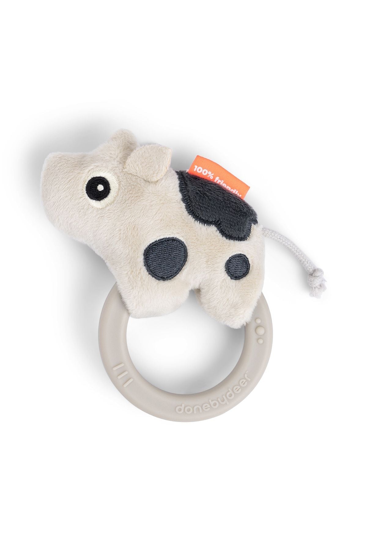 Sensory rattle w/teether | Dotti - Sand van Done by Deer | Kids Conceptstore Le Fanfare