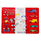 Set tekensjablonen voertuigen van Moulin Roty | Kids Conceptstore Le Fanfare