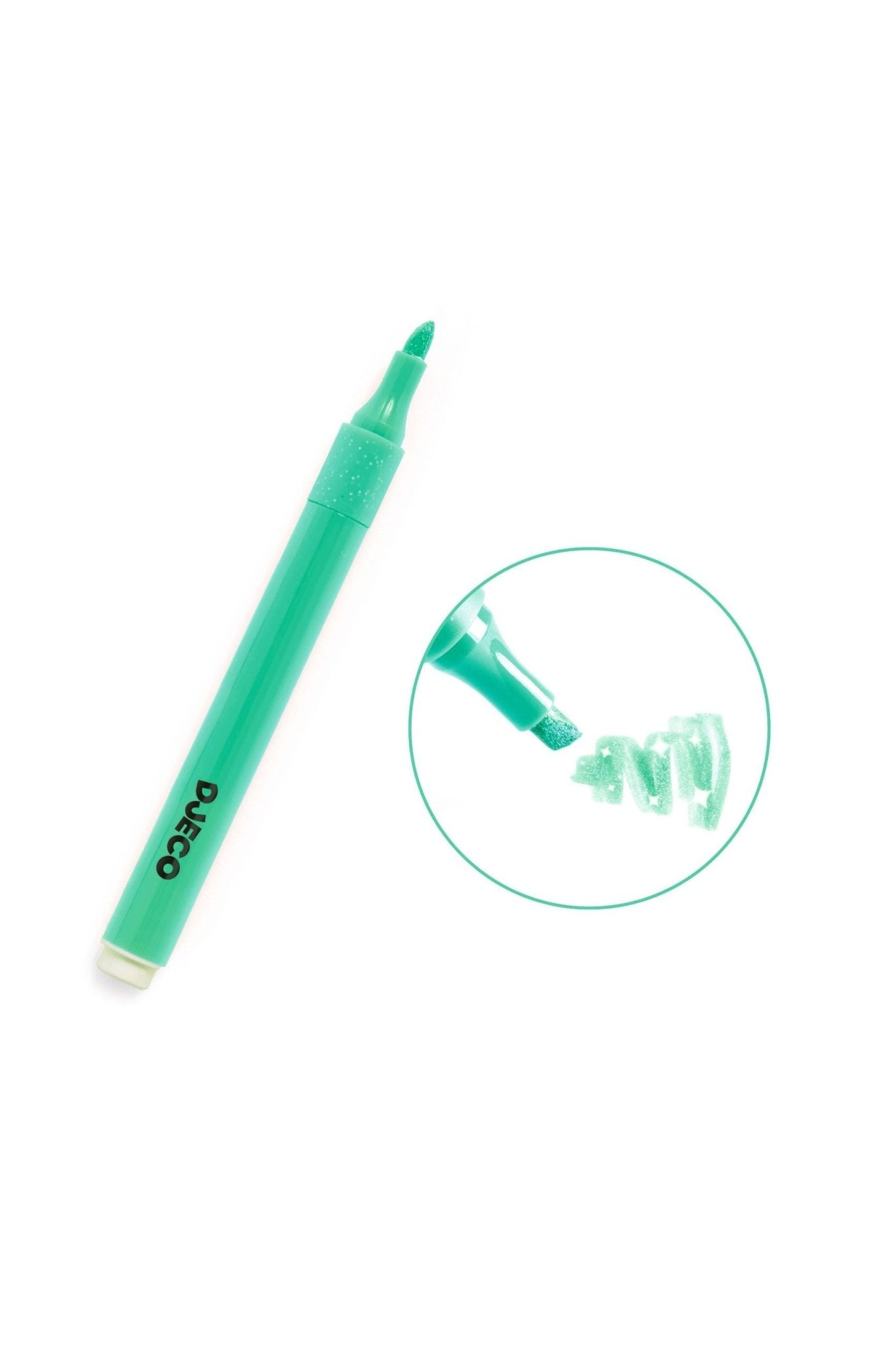 Set van 6 glitter markeerstiften - Mojito van Djeco | Kids Conceptstore Le Fanfare