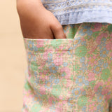 Short Clovis Vintage Flower