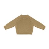 Sibbe Merino Wool Sweater - Bear - Sesame van Donsje Amsterdam | Kids Conceptstore Le Fanfare