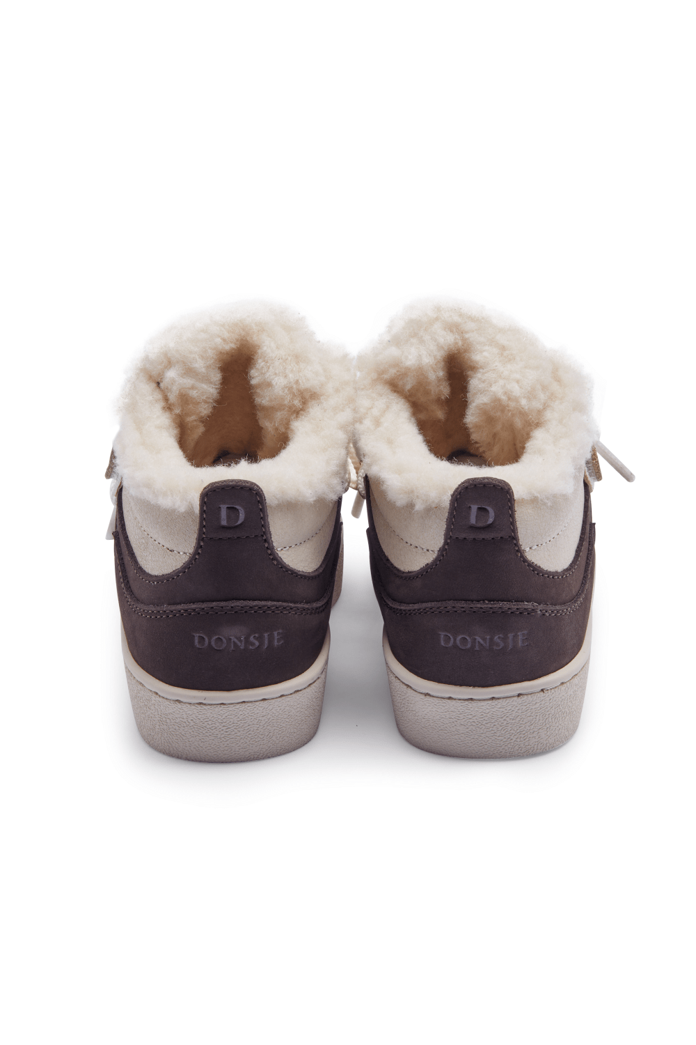 Sicco Sneakers - Dark Brown Nubuck van Donsje Amsterdam | Kids Conceptstore Le Fanfare