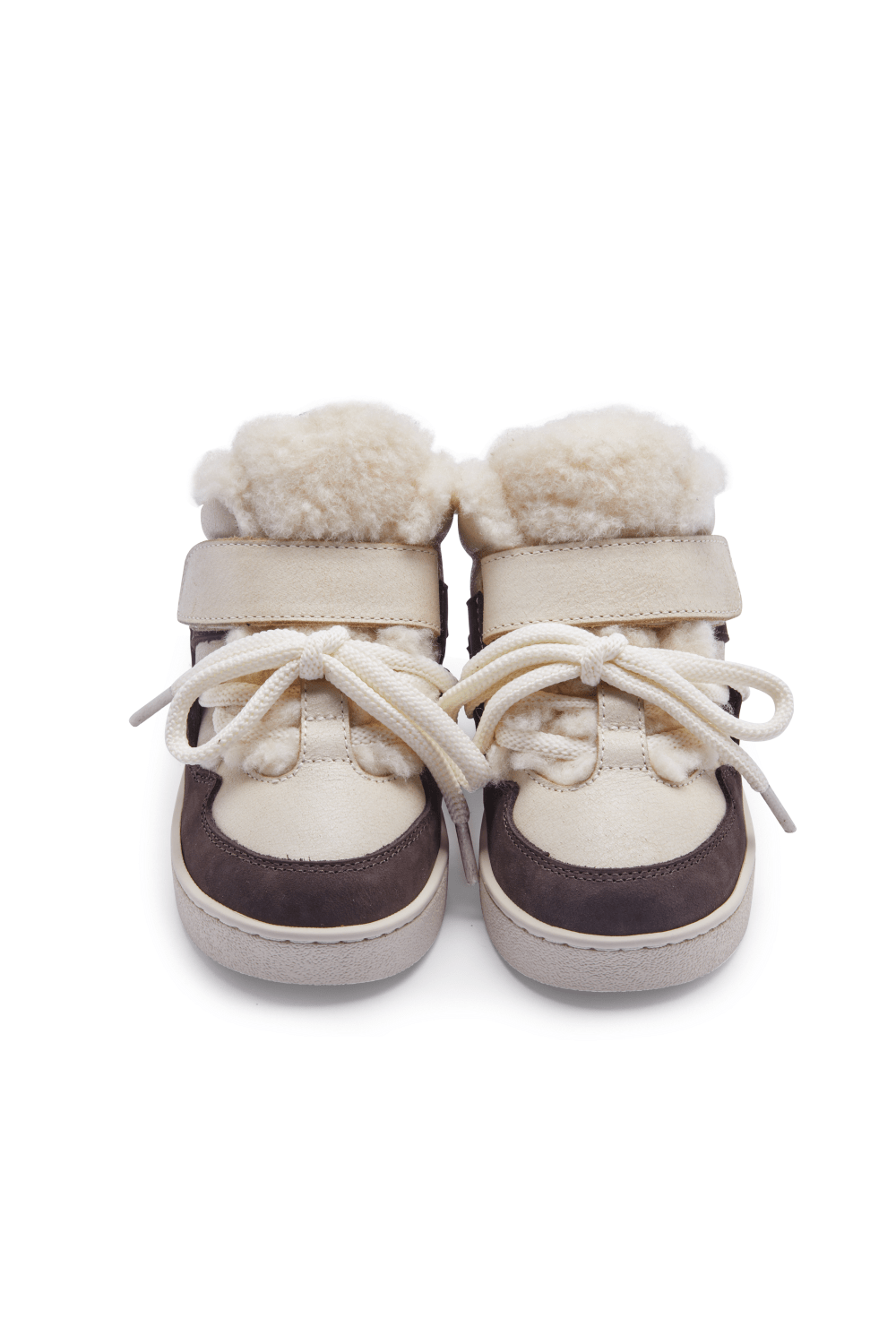 Sicco Sneakers - Dark Brown Nubuck van Donsje Amsterdam | Kids Conceptstore Le Fanfare