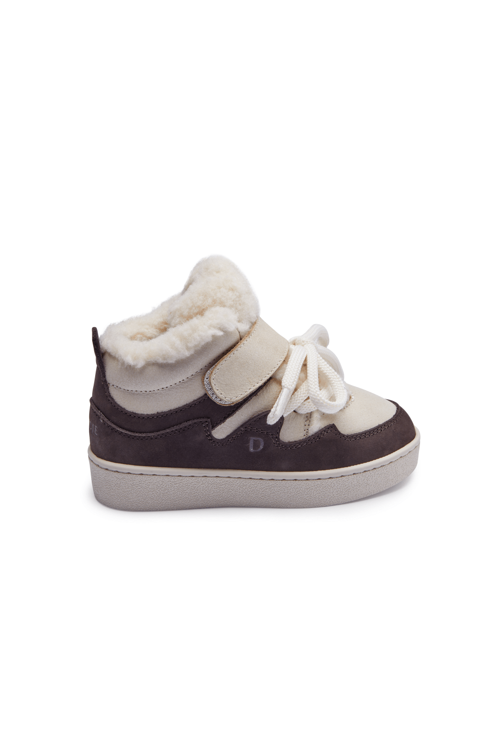 Sicco Sneakers - Dark Brown Nubuck van Donsje Amsterdam | Kids Conceptstore Le Fanfare