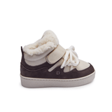 Sicco Sneakers - Dark Brown Nubuck van Donsje Amsterdam | Kids Conceptstore Le Fanfare