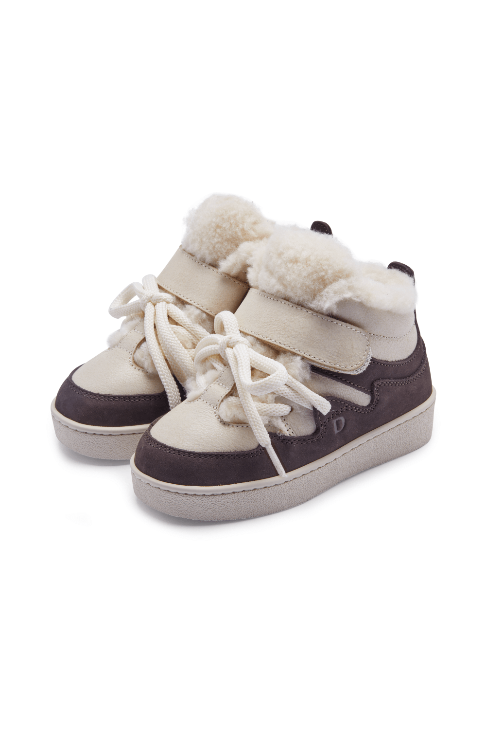 Sicco Sneakers - Dark Brown Nubuck van Donsje Amsterdam | Kids Conceptstore Le Fanfare