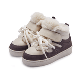 Sicco Sneakers - Dark Brown Nubuck van Donsje Amsterdam | Kids Conceptstore Le Fanfare