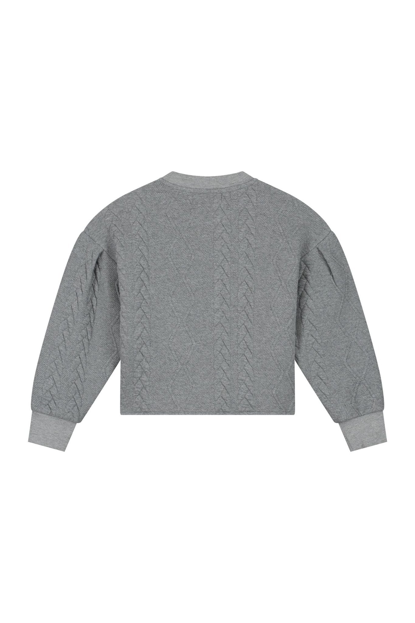 Sien Sweater - Grey Melange van Charlie Petite | Kids Conceptstore Le Fanfare